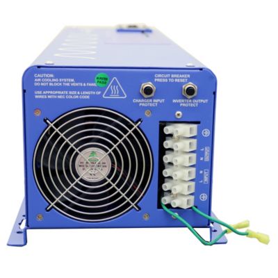 Image showing 5 th AIMS Power 4,000W Pure Sine Inverter Charger, 12VDC to 120VAC