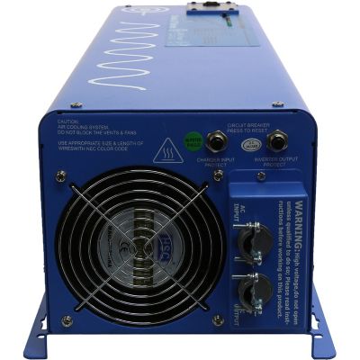 AIMS Power 4,000 Watt Pure Sine Inverter Charger, 120/240VAC, 50 or 60 Hz with 120VAC, Input