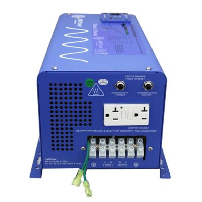 Image showing  2,000W Pure Sine Inverter Charger, 24VDC to 120VAC