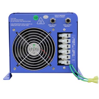 Image showing 5 th AIMS Power 6,000W Pure Sine Inverter Charger, 24VDC to 120/240VAC