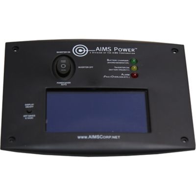 AIMS Power Remote On/Off Switch with LCD for AIMS Pure Sine Inverter Chargers Only