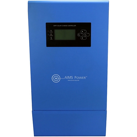 AIMS Power 100A Solar Charge Controller, 12/24/36/48 VDC MPPT