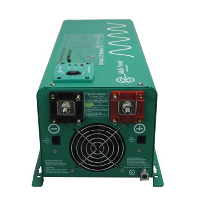 Image showing  2,500 Watt Pure Sine Inverter Charger, 12VDC to 120VAC, Economical