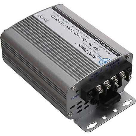 AIMS Power 15A Step Down Converter, 24VDC to 12VDC