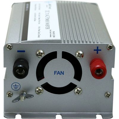 Image showing  400W Power Inverter, UK Plug 230V, European with Cables 24V, PUK40024230W