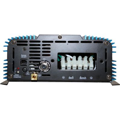 Image showing  2,000W Pure Sine Inverter with Transfer Switch, 12VDC to 120VAC, ETL Listed