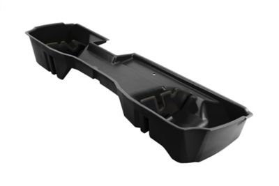 Image showing  Under Seat Storage for 2014-2019 Chevy Silverado/GMC Sierra Double Cab Classic Style Body, Black