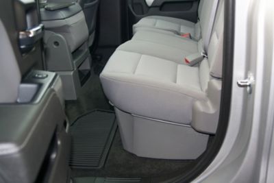 Image showing 6 th DU-HA Under Seat Storage for 2014-2019 Chevy Silverado/GMC Sierra Double Cab Classic Style Body, Tan