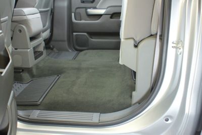 Image showing  Under Seat Storage for 14-18 Chevy Silverado/GMC Sierra Light Duty Crew Cab and 15-19 Heavy Duty Crew Cab, Tan 10302
