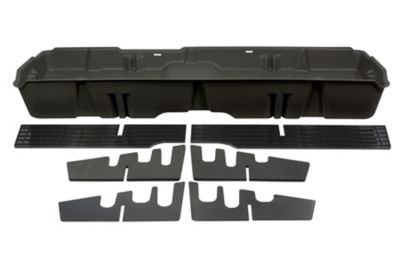 DU-HA Under Seat Storage fits 07-13 Chevy Silverado/GMC Sierra Crew Cab & 07-14 Heavy Duty Crew Cab - Dark Gray 10042