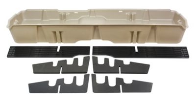 DU-HA Under Seat Storage fits 07-13 Chevy Silverado/GMC Sierra Crew Cab & 07-14 Heavy Duty Crew Cab - Tan