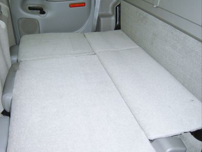 Image showing  2 Gun Rack and Organizer Truck Storage Container for 2000-2007 Chevrolet/GMC Silverado/Sierra HD Crew Cab