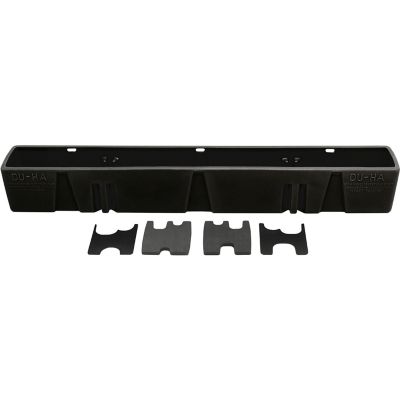 DU-HA Gun Rack and Organizer Truck Storage Container for 1099-2007 Chevrolet/GMC Silverado/Sierra Reg Cab, Black