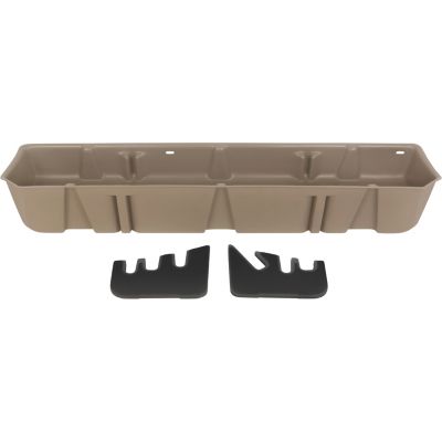 DU-HA Under Seat Storage fits 15-24 Ford F150 SuperCrew & 17-24 Ford F250 F350 F450 F550 Super Duty Crew Cab - Tan 20112