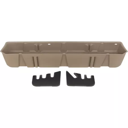 DU-HA Under Seat Storage for 15-24 Ford F150 SuperCrew and 17-24 Ford F250 F350 F450 F550 Super Duty Crew Cab - Tan 20112 Storage Totes