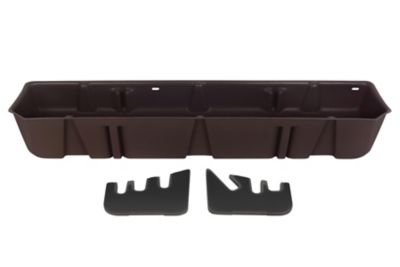 DU-HA Under Seat Storage for 15-24 Ford F150 SuperCrew and 17-24 Ford F250 F350 F450 F550 Super Duty Crew Cab, Brown