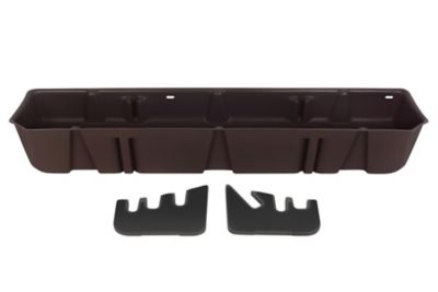 DU-HA Under Seat Storage fits 15-24 Ford F150 SuperCrew & 17-24 Ford F250 F350 F450 F550 Super Duty Crew Cab - Brown