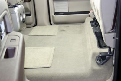 Image showing  Under Seat Storage for 2009-2014 Ford F150 SuperCrew w/o Factory Subwoofer, Black