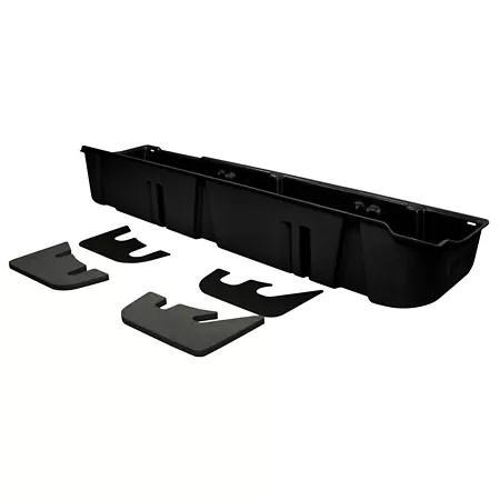 DU-HA Under Seat Storage for 2009-2014 Ford F150 SuperCrew with Factory Subwoofer - Black 20078 Storage Totes