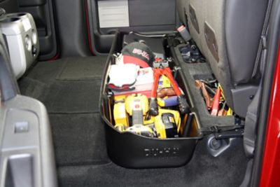 Image showing 7 th DU-HA Under Seat Storage for 2009-2014 Ford F150 SuperCrew with Factory Subwoofer, Black