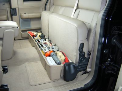Image showing 8 th DU-HA Under Seat Storage for 2004-2008 Ford F150 SuperCab and SuperCrew