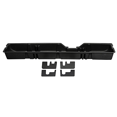 DU-HA Under Seat Storage fits 2000-2016 Ford F250 F350 F450 F550 Super Duty SuperCab without Factory Subwoofer - Black