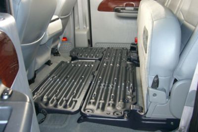 Image showing  Under Seat Storage for 2003-2016 Ford F250 F350 F450 F550 Super Duty Crew Cab with 60/40 Split Bench Seats Only