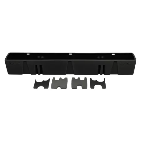 DU-HA Truck Gun Rack and Storage Organizer for 2015-2018 Ford F-150 Reg Cabin Black Automotive Gun Racks