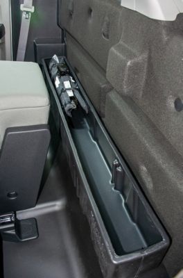 Image showing  Behind-the-Seat Storage fits 2015-2026 Ford F150 Regular Cab, Black