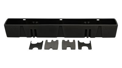 DU-HA Gun Rack and Organizer Truck Storage Container for 2017-2018 Ford F-250-550 Super Duty Reg Cab, Black