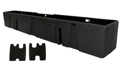 DU-HA Gun Rack and Organizer Truck Storage Container for 2008-2016 Ford F-250-550 Super Duty Crew and Reg Cab, Black