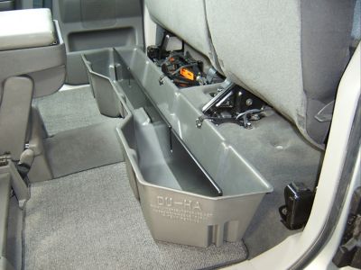 Image showing 5 th DU-HA Under Seat Storage for 2004-2024 Nissan Titan King Cab and Crew Cab Heavy-Duty
