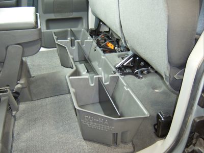 Image showing 6 th DU-HA Under Seat Storage for 2004-2024 Nissan Titan King Cab and Crew Cab Heavy-Duty