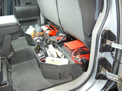 Image showing 8 th DU-HA Under Seat Storage for 2004-2024 Nissan Titan King Cab and Crew Cab Heavy-Duty