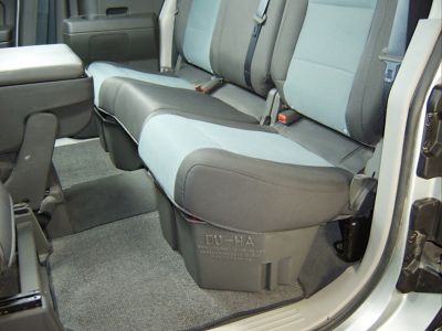 Image showing 9 th DU-HA Under Seat Storage for 2004-2024 Nissan Titan King Cab and Crew Cab Heavy-Duty