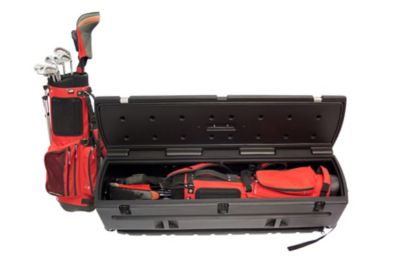 Image showing  5.08 cu. ft. Portable Rolling Tool Box/Gun Case for SUVs, Vans, Pickup Trucks, and More, Black