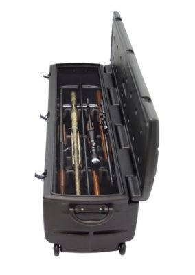 Image showing  5.08 cu. ft. Portable Rolling Tool Box/Gun Case for SUVs, Vans, Pickup Trucks, and More, Black