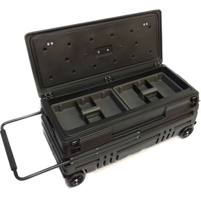 DU-HA 5.4 cu. ft. Squad Box Portable and Lockable Storage for Pickup Trucks/Jeeps/Various SUVs, Black, Manual Latch