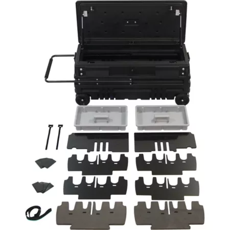 DU-HA Squad Box with Internal Latch - Portable Lockable Storage for Vans/Jeeps/Various SUVs - Black 70601 Storage Totes