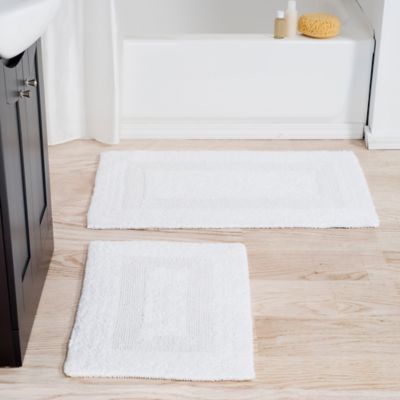 Lavish Home Shower Bath Mat Set, 35 in. x 22 in., 2-Pack