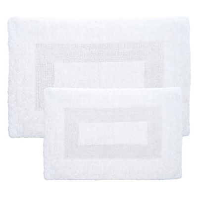 Image showing  Cotton Shower Bath Mats, 35 in. x 22 in., 2-Pack