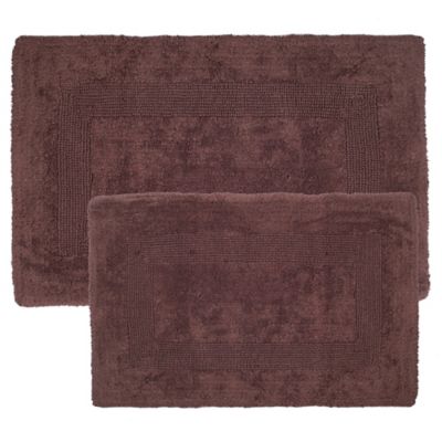 Image showing  Cotton Shower Bath Mats, 35 in. x 22 in., 2-Pack