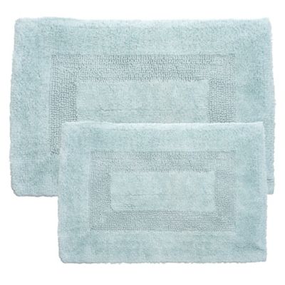 Image showing  Cotton Shower Bath Mats, 35 in. x 22 in., 2-Pack