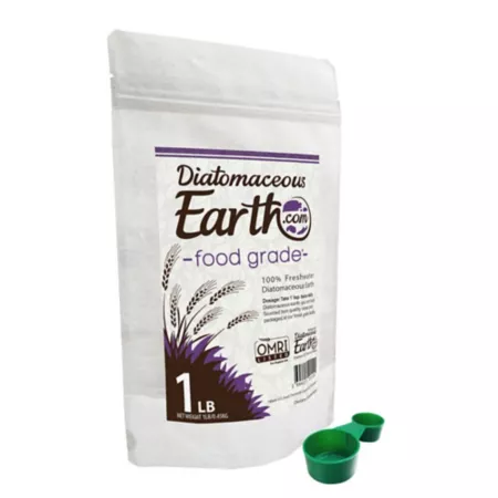 Organic Diatomaceous Earth Dog Supplement 1 lb. Dog Flea & Tick Sprays Wipes & Powder