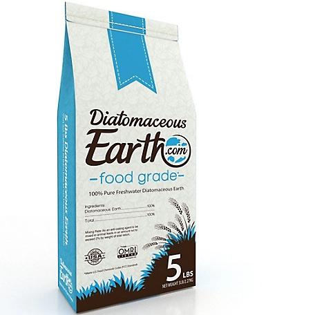 Diatomaceous Earth Food-Grade Supplement Powder for Humans and Pets, 5 lb.