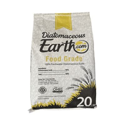 Diatomaceous Earth Food-Grade Supplement Powder for Humans and Pets, 25 lb.