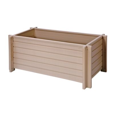 Image showing 6 th New Age Pet 4.4 cu. ft. ECOFLEX Rectangular Planter Box, 30 in.
