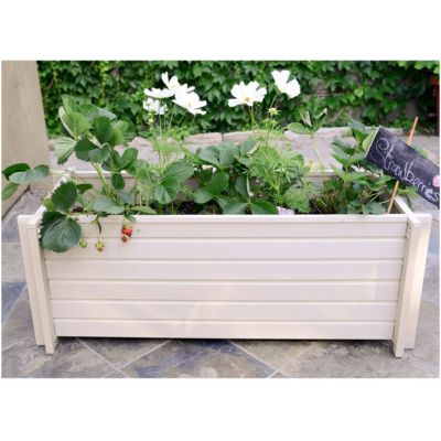 Image showing 7 th New Age Pet 4.4 cu. ft. ECOFLEX Rectangular Planter Box, 30 in.
