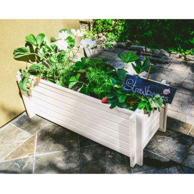 Image showing 8 th New Age Pet 4.4 cu. ft. ECOFLEX Rectangular Planter Box, 30 in.
