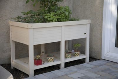 Image showing  147.3 qt. ECOFLEX Elevated Planter, 48 in.